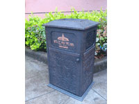 铸铝垃圾桶A3801