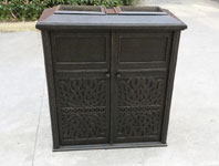 铸铝垃圾桶A3807-B