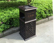 铸铝垃圾桶A3811