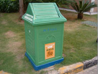 玻璃钢垃圾桶A9035