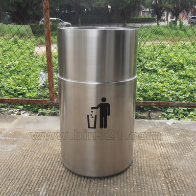 不锈钢垃圾桶