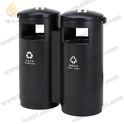 钢质垃圾桶